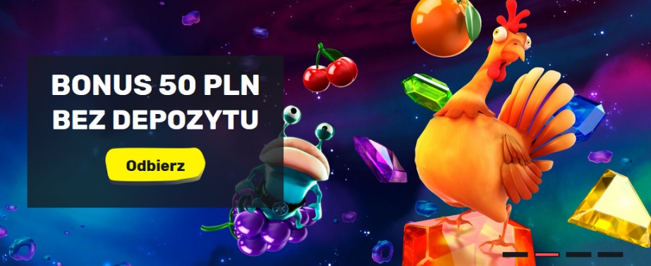 W SlottyWay Casino możemy odebrać bonus bez depozytu 50 PLN!